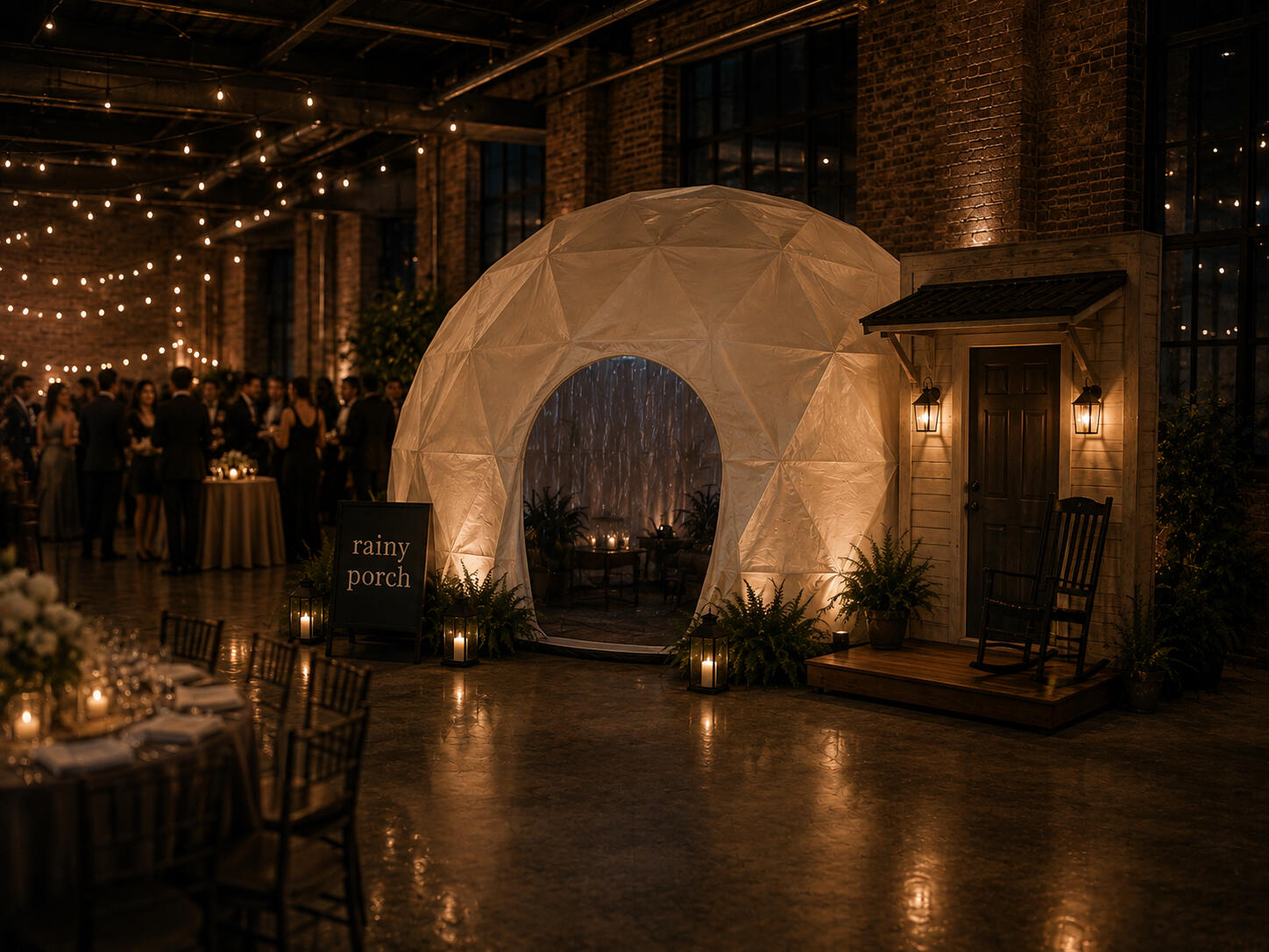 FIT | 5-meter (16’) diameter immersive dome · Approximately 16 seated or 25 standing · 20’ × 20’ minimum installation footprint · 10’ minimum vertical clearance